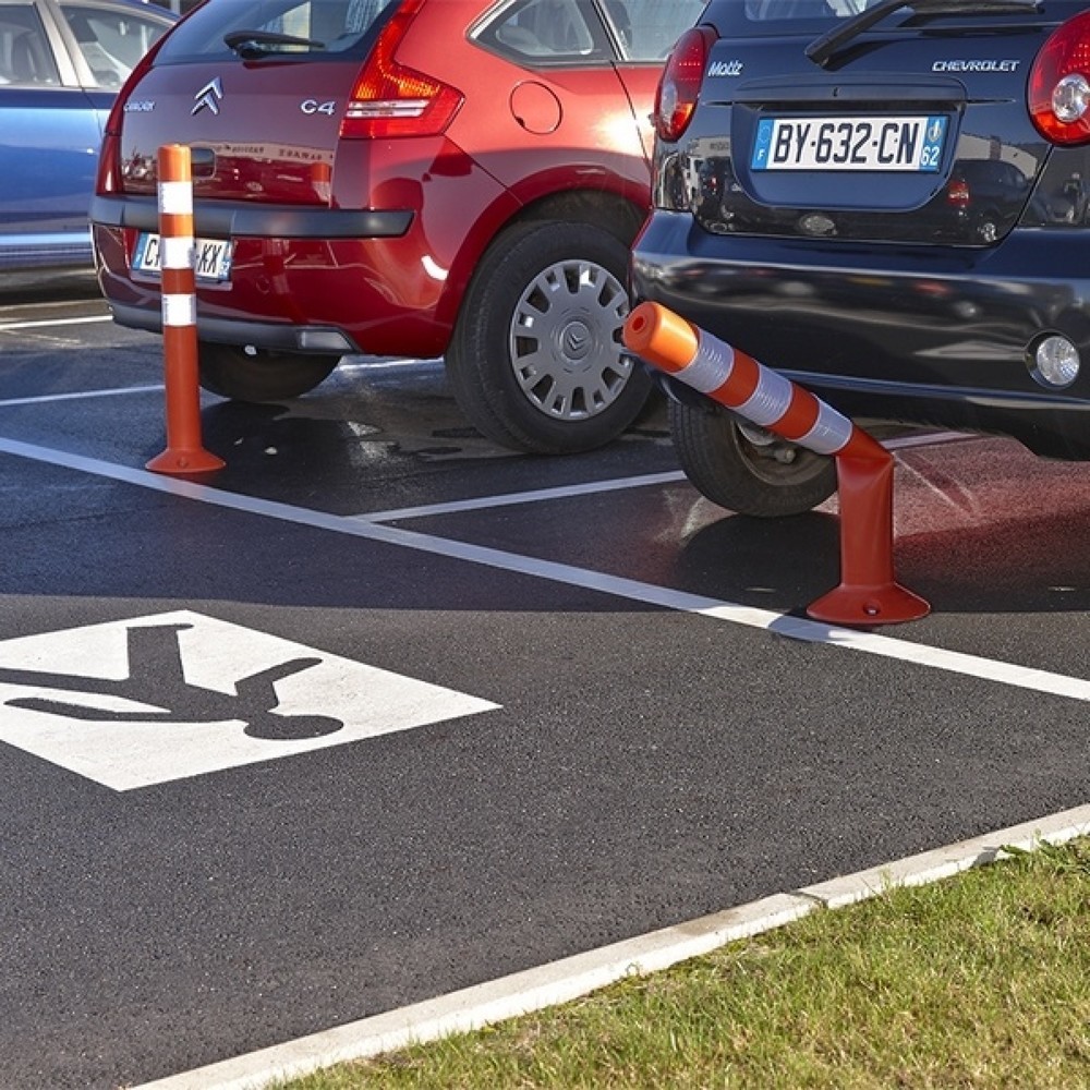 N° de l'image du produit 2 : MOTTEZ Poteau de signalisation à fixer, hauteur 800 mm