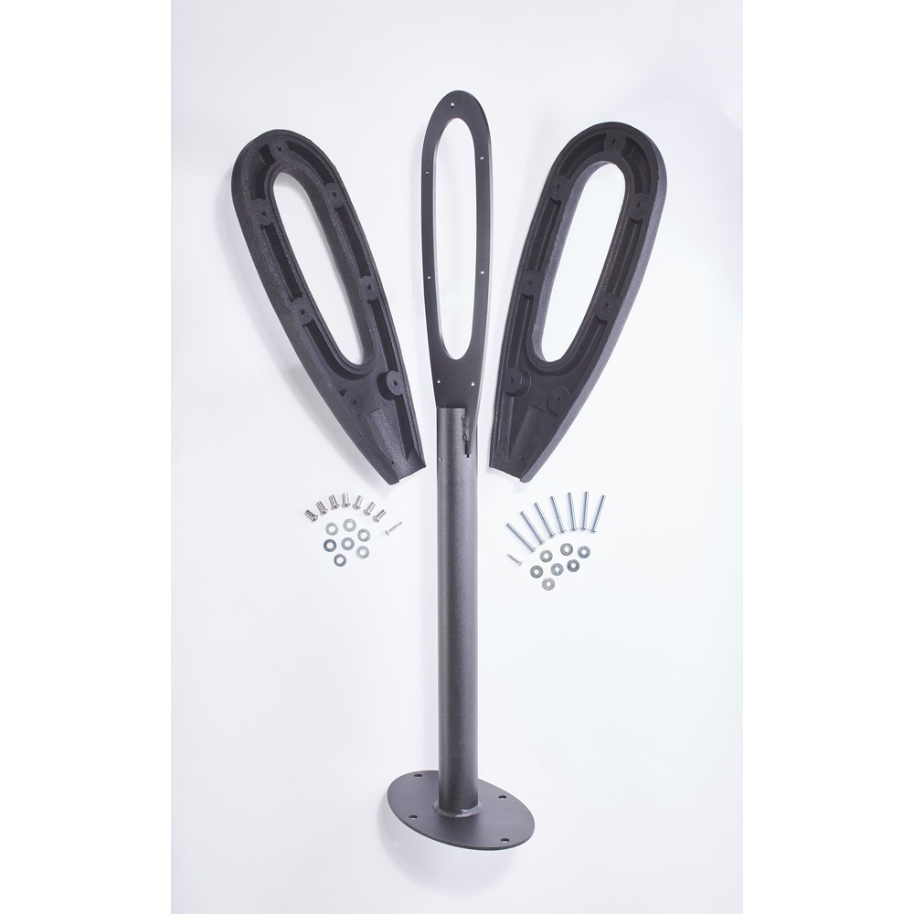 Illustration du produit: MOTTEZ Poteau pour 2 vélos, longueur 260 mm