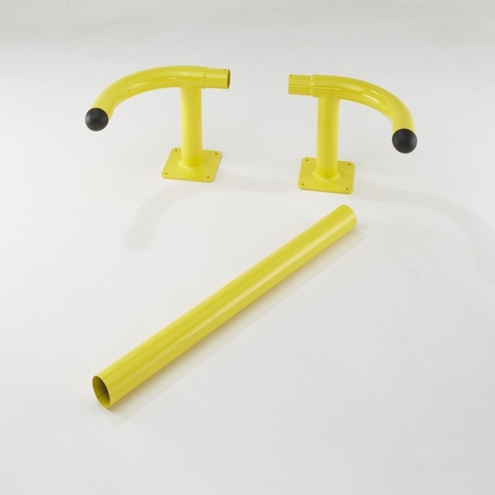 Produktabbildung Nr. 1: MOTTEZ Rammschutzbügel, Innenbereich, HxL 300 x 1.280 mm, gelb