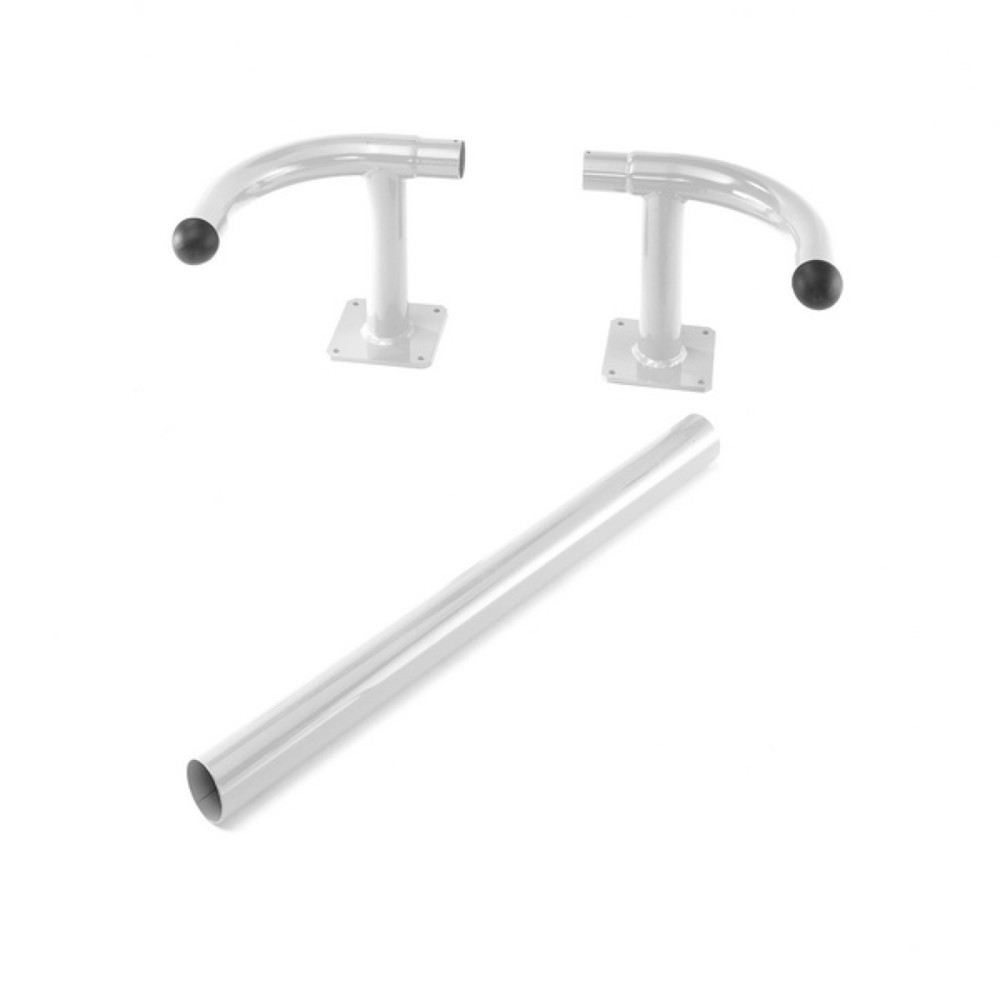 Produktabbildung: MOTTEZ Rammschutzbügel, Innenbereich, HxL 300 x 720 mm, verzinkt