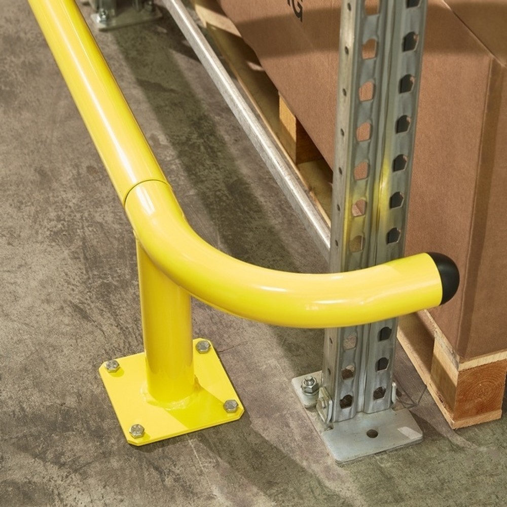 Produktabbildung Nr. 2: MOTTEZ Rammschutzbügel, Innenbereich, HxL 300 x 1.280 mm, gelb