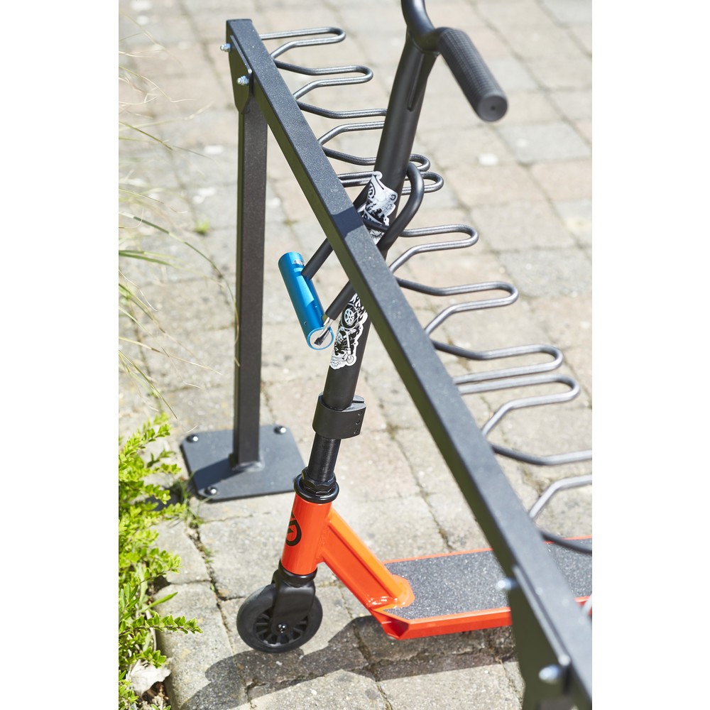 N° de l'image du produit 9 : MOTTEZ Range trottinettes 9 places, côte à côte