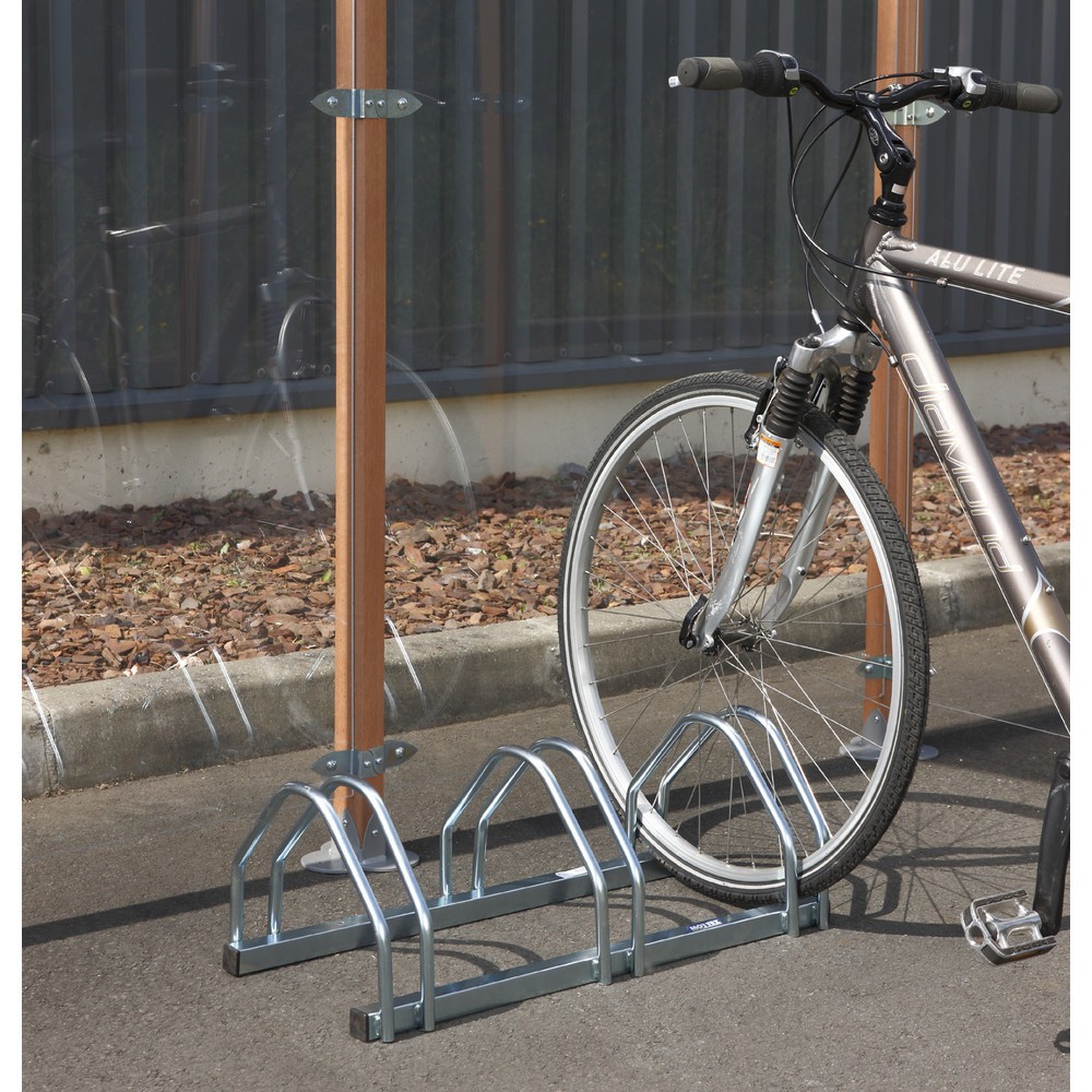 N° de l'image du produit 2 : MOTTEZ Râtelier à vélos pour 3 vélos, face à face