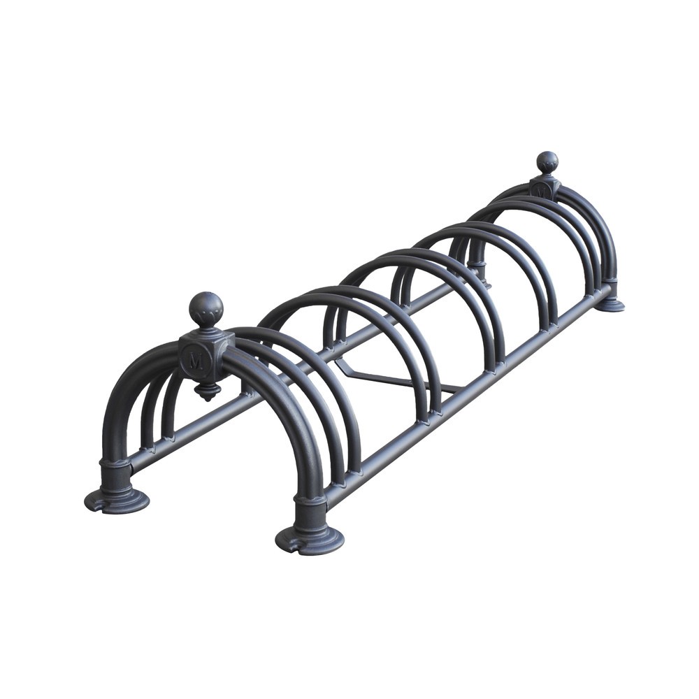 N° de l'image du produit 1 : MOTTEZ Râtelier à vélos pour 5 vélos « Versailles »