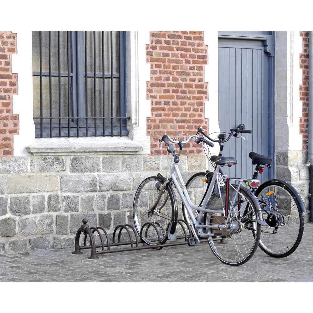 N° de l'image du produit 2 : MOTTEZ Râtelier à vélos pour 5 vélos « Versailles »