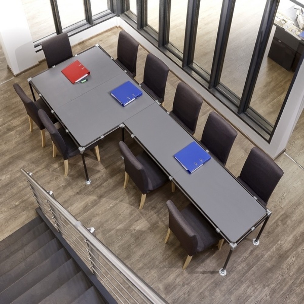 Produktabbildung Nr. 2: MOTTEZ Rohr, Länge 200 cm für Verbinder Ø 27 mm schwarz