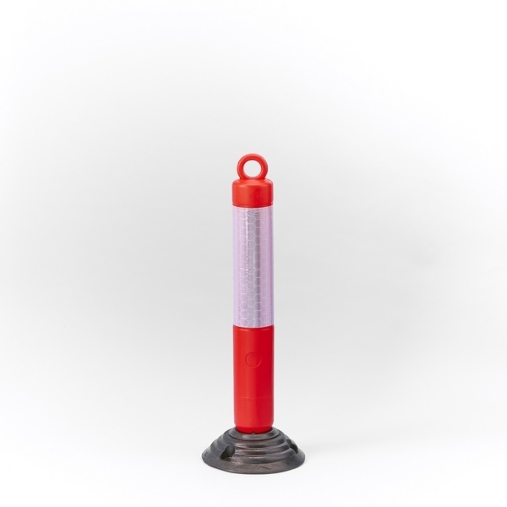 Produktabbildung Nr. 1: MOTTEZ Signalpoller auf flexibler Grundplatte, Höhe 920 mm