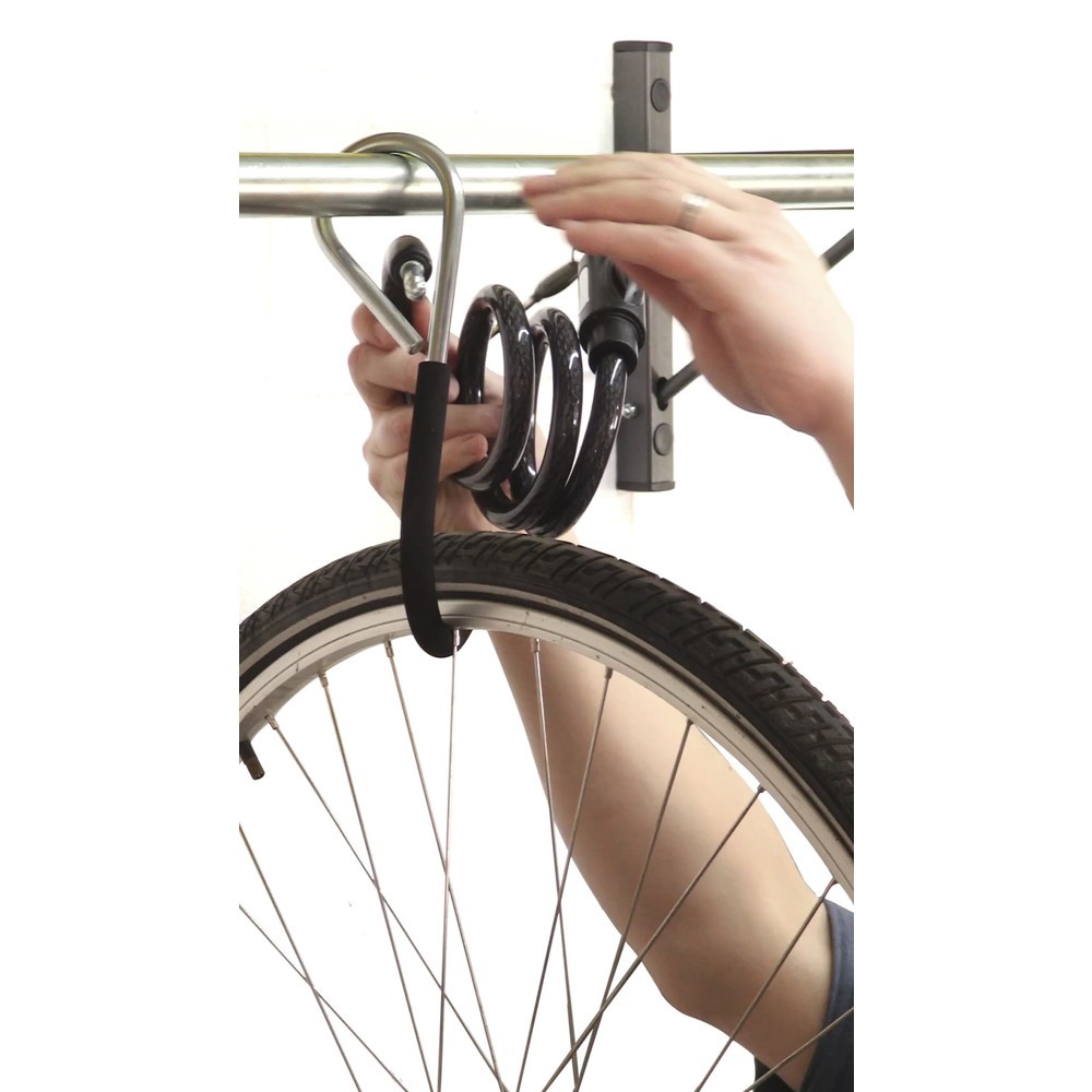 N° de l'image du produit 12 : MOTTEZ Support mural coulissant pour 5 vélos
