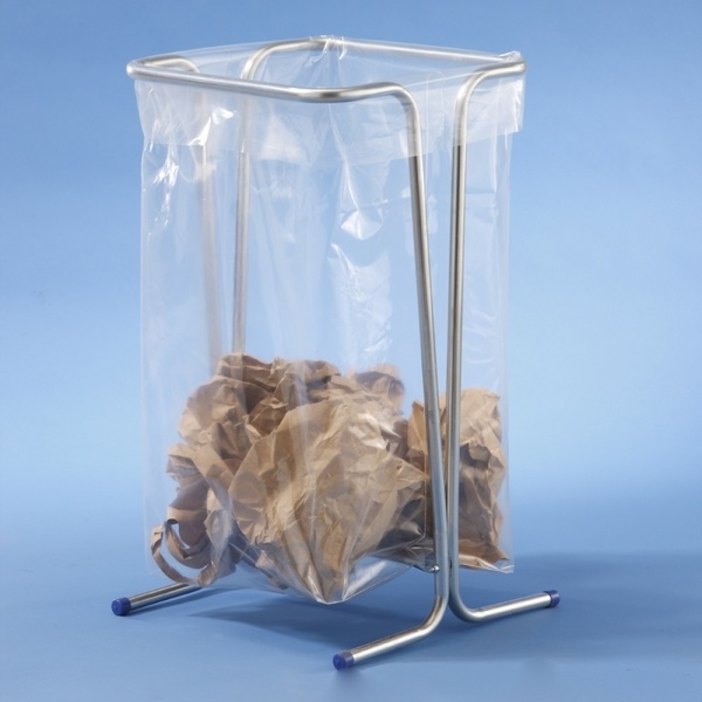 N° de l'image du produit 2 : MOTTEZ Support pour sacs poubelle 100-110 litres, galvanisé