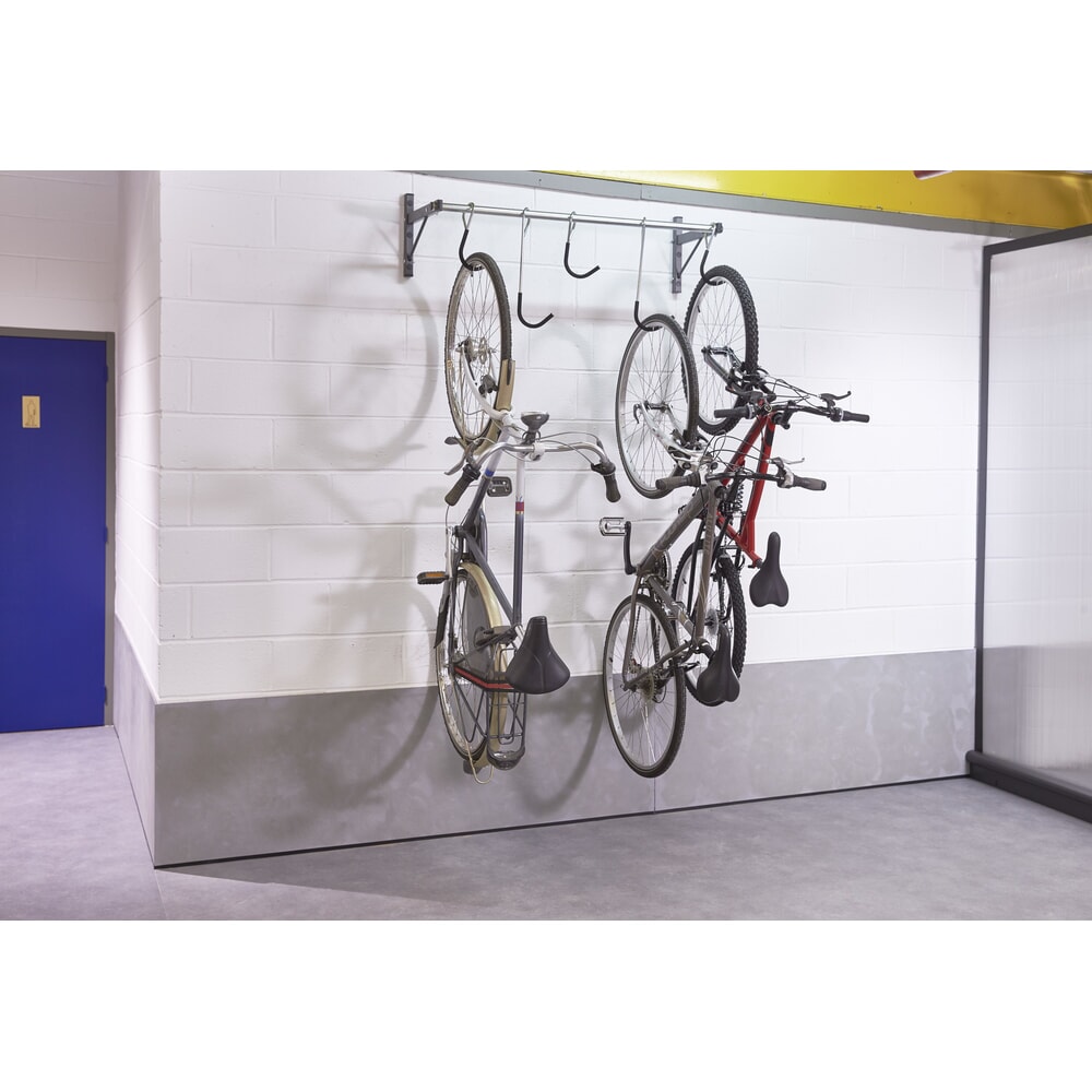 Productafbeelding nr. 10: MOTTEZ verschuifbare muurbeugel voor 5 fietsen