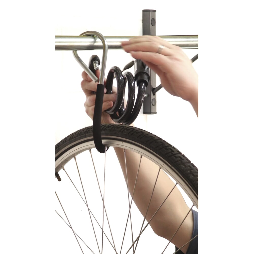 Productafbeelding nr. 12: MOTTEZ verschuifbare muurbeugel voor 5 fietsen