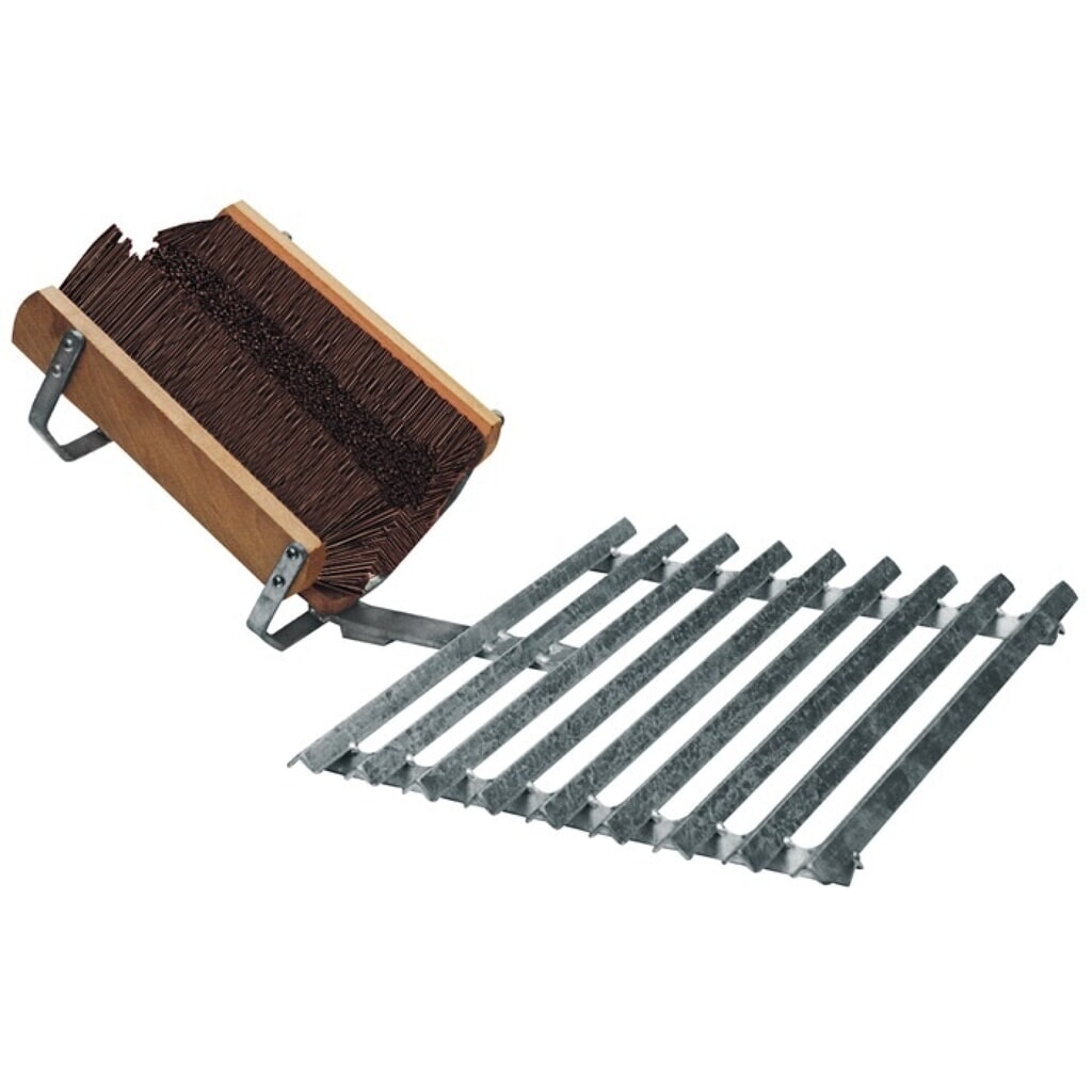 MÜBA Fußabtritt, verzinkt, 500 x 500 mm Produktabbildung: MÜBA Fußabtritt, verzinkt, 500 x 500 mm