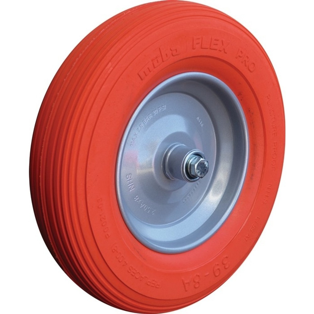 Illustration du produit: MÜBA Roue en polymère, Ø de la roue 400 mm, largeur de la roue 100 mm