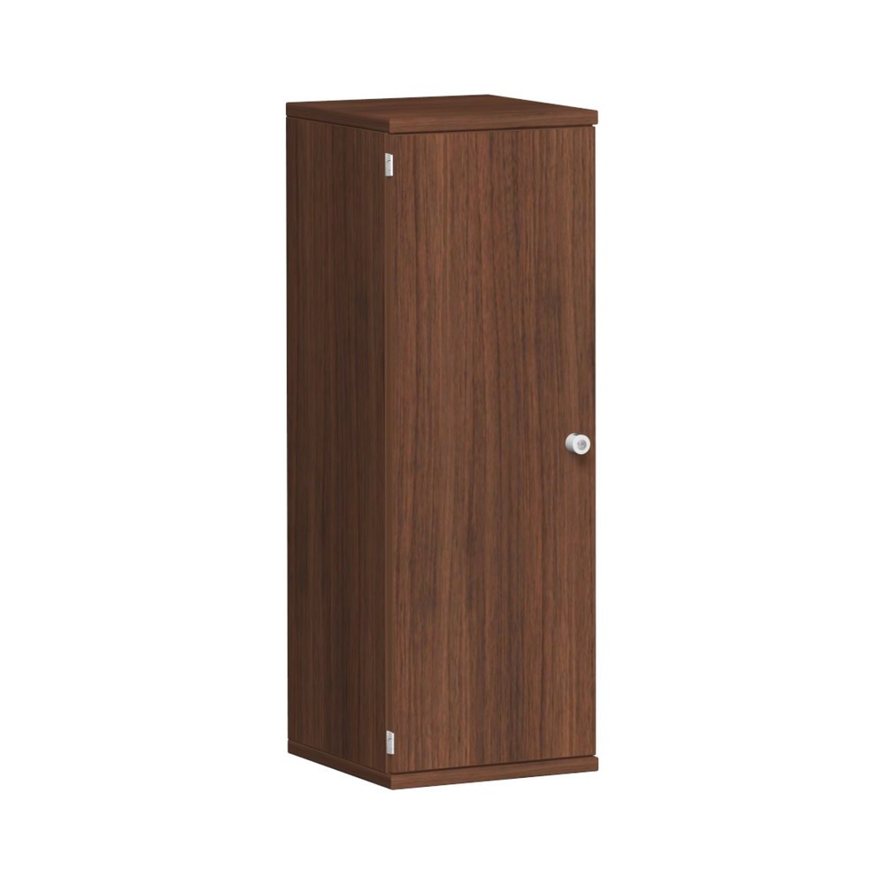 Imagen del producto: Mueble de oficina profesional, 3 OH, ancho 400 mm, puerta izquierda, nogal