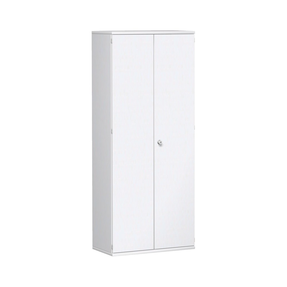 Imagen del producto: Mueble de oficina profesional, 5 OH, 800 mm de ancho, puerta abatible, blanco