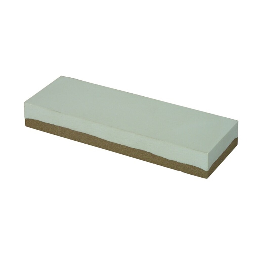 Produktabbildung: MÜLLER Schleifstein L100xB50xH20mm Super Arkansas 180/500 weiß/braun