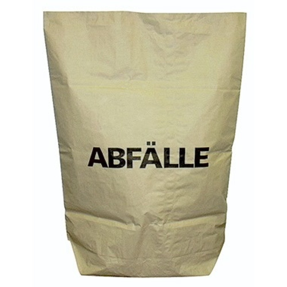 Produktabbildung: Müllsack 70l 70g 2lagig Papier natronbraun 25 St./Pack.