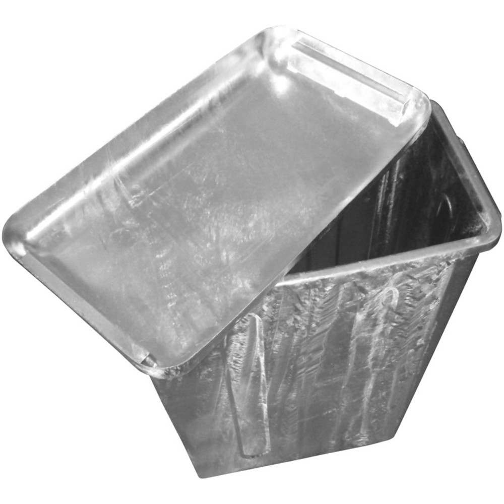 Produktabbildung Nr. 2: Mülltonne aus feuerverzinktem Stahlblech, 95 Liter