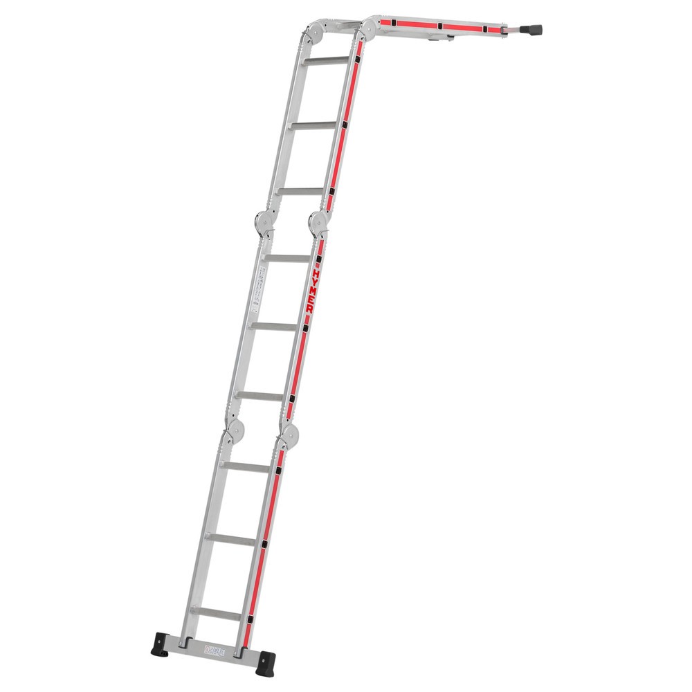 Productafbeelding nr. 12: Multifunctionele ladder HYMER, stahoogte 3,6 m, 4x4 sporten