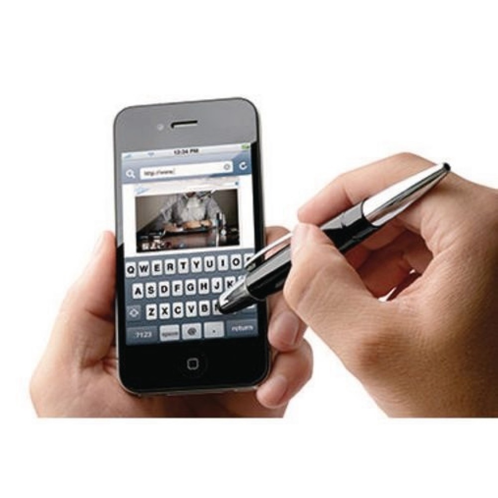 Produktabbildung: WEDO® Multifunktionsstift Touch Pen Pioneer 2-in-1 26125001 schwarz