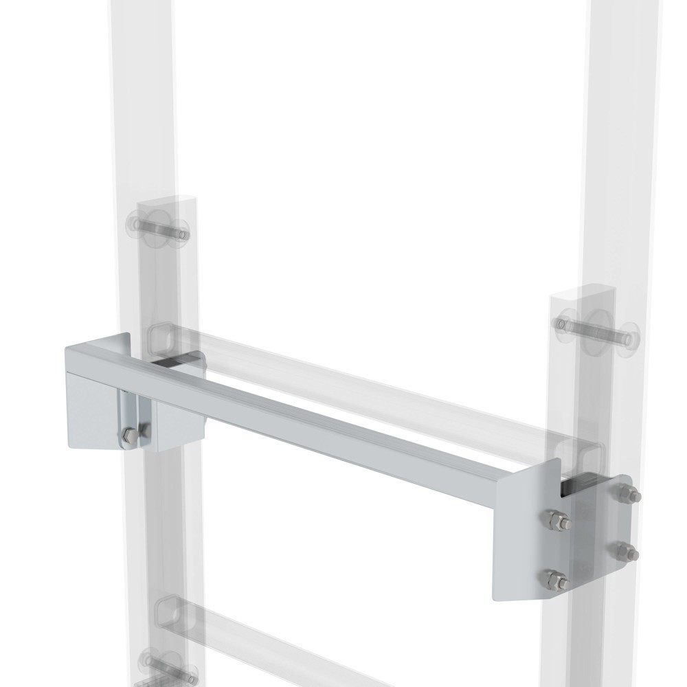 Produktabbildung: Munk Ausstiegstritt Alu-blank Spaltmaß 100mm