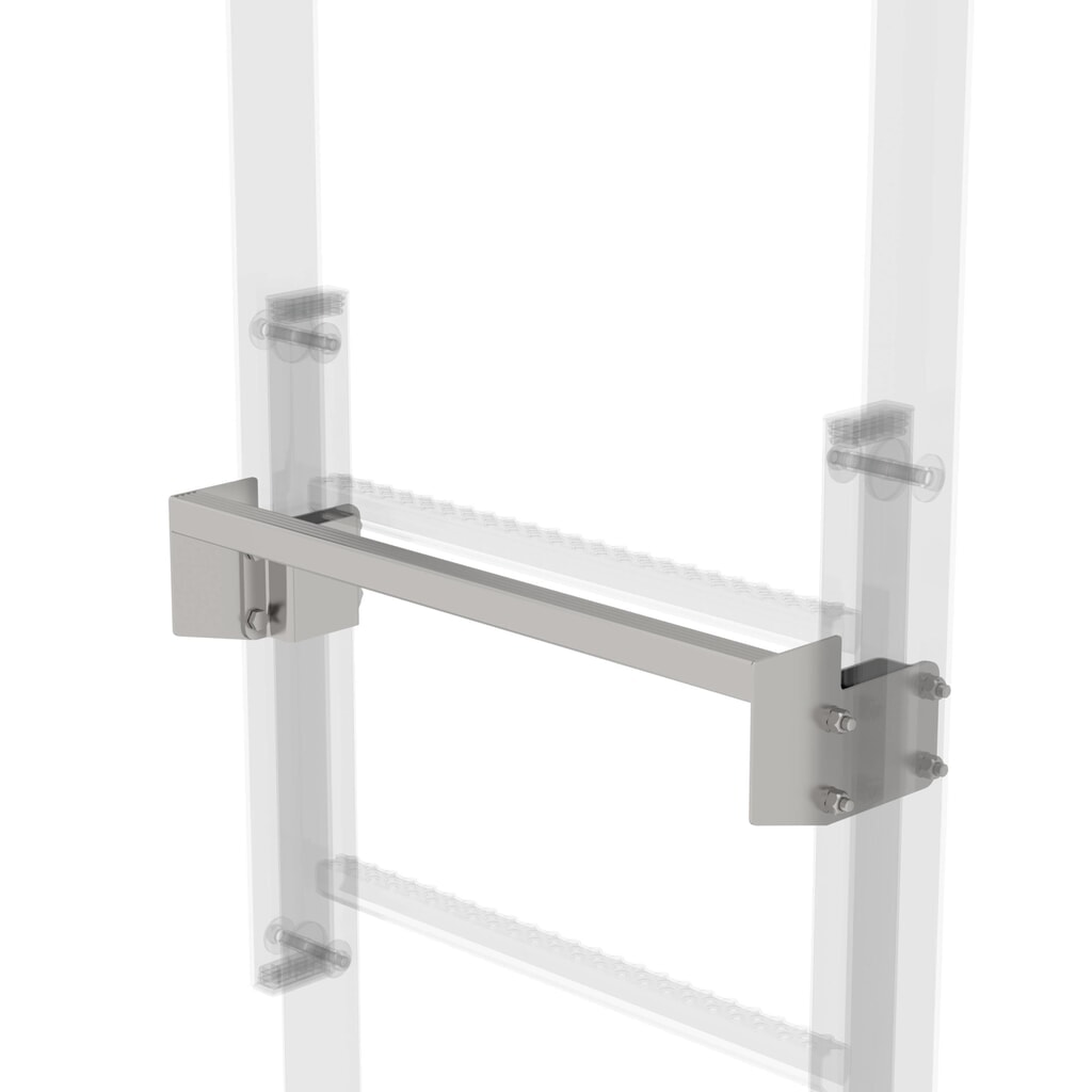 Produktabbildung: Munk Ausstiegstritt Edelstahl Spaltmaß 100mm