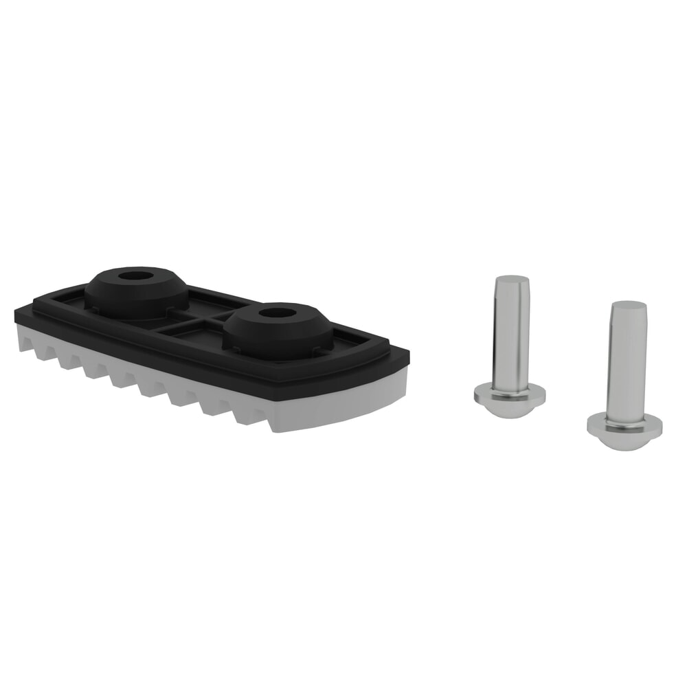 N° de l'image du produit 2 : Munk Base de montant nivello® pour surfaces lisses pour hauteur de montant 58 / 73 mm