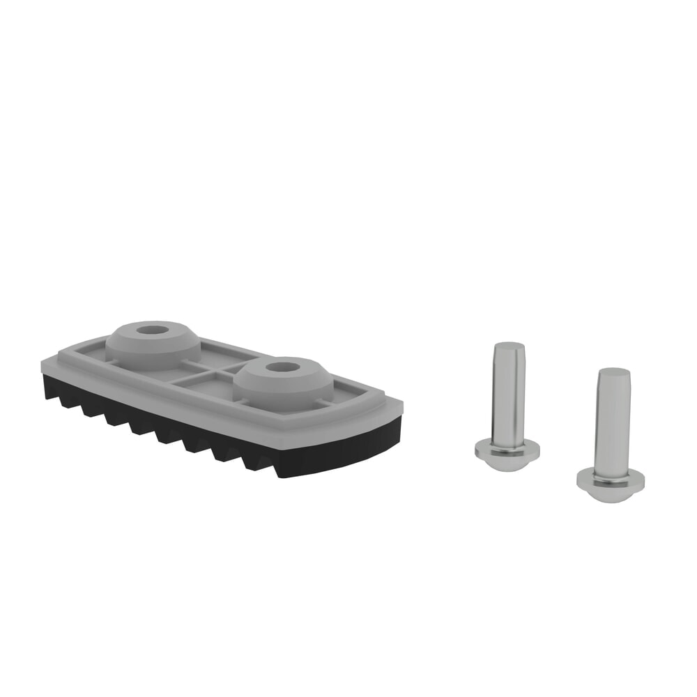 N° de l'image du produit 2 : Munk Base de montant nivello® standard pour hauteur de montant 58 / 73 mm