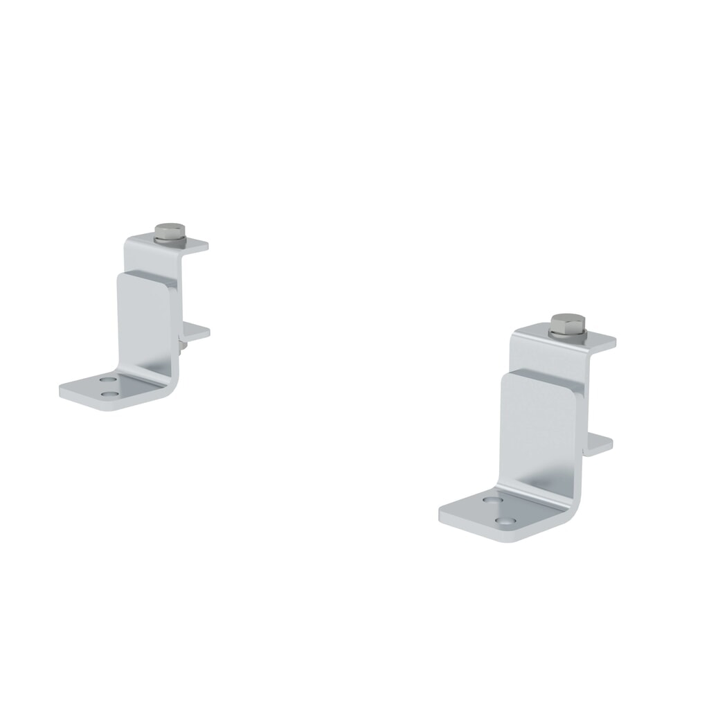 Munk Bodenbefestigungswinkel für Modulares Arbeitspodest Produktabbildung: Munk Bodenbefestigungswinkel für Modulares Arbeitspodest