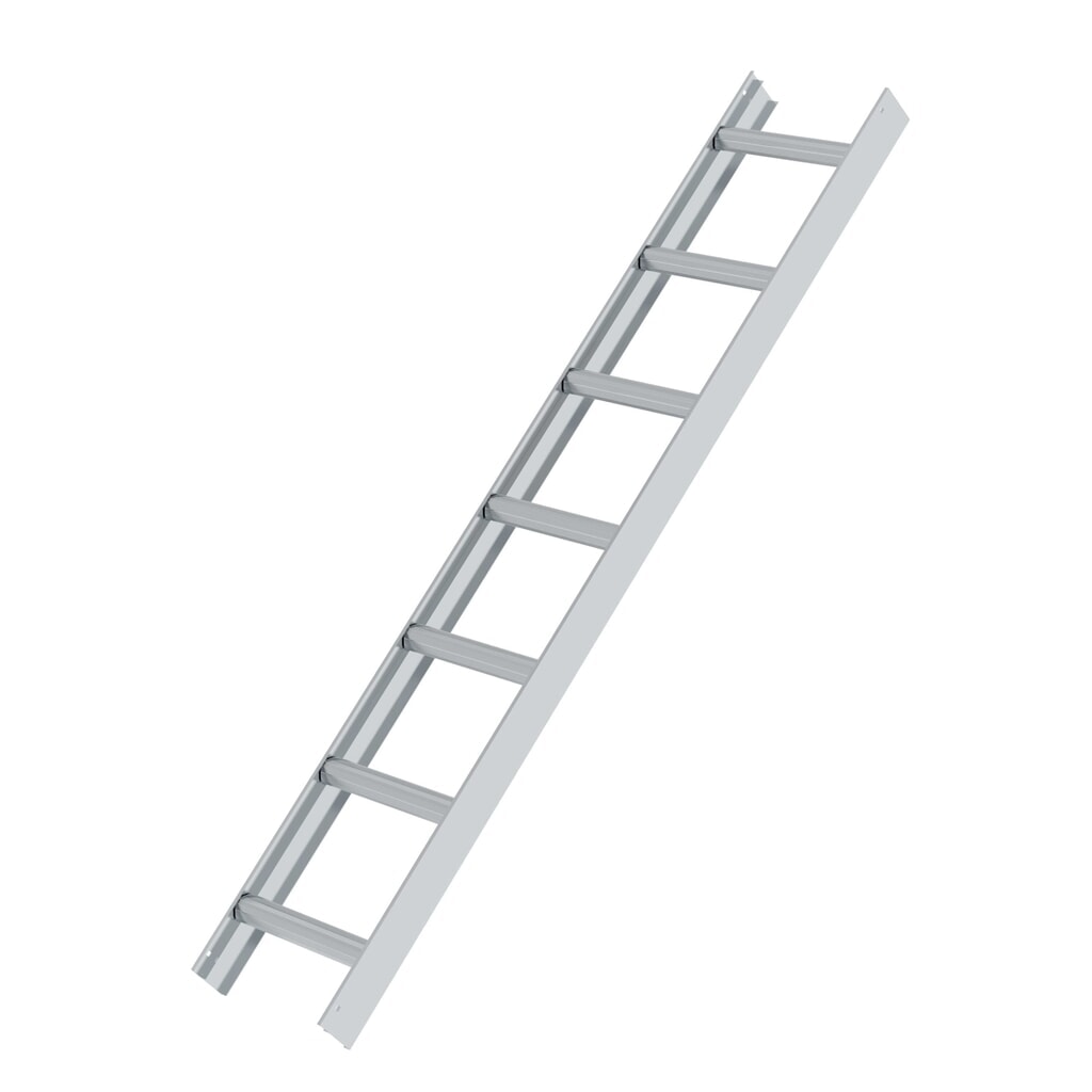 Produktabbildung: Munk Dachleiter Alu Natur 7 Sprossen