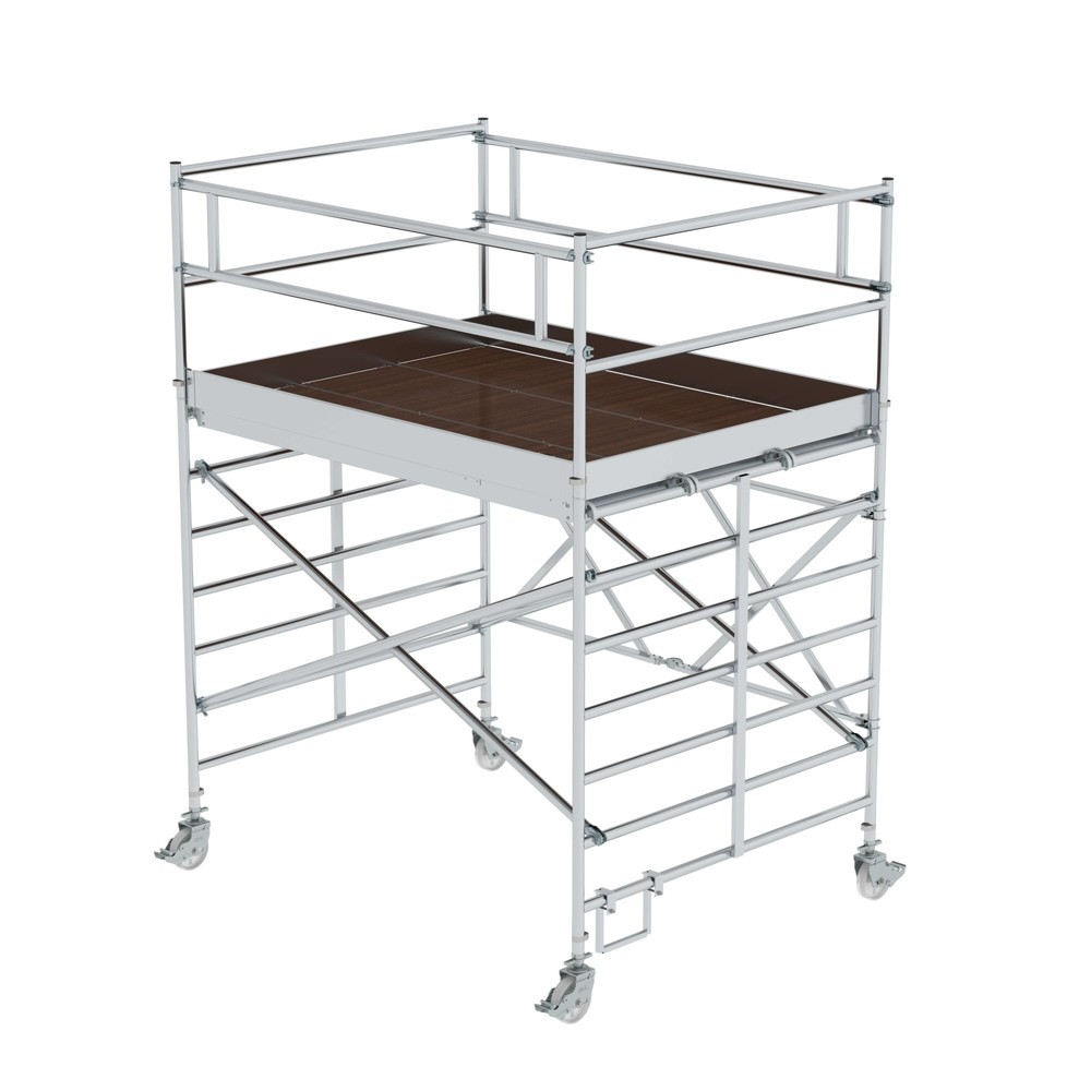 Illustration du produit: Munk Échafaudage pliant avec triple plate-forme Hauteur de plate-forme 2,35 m