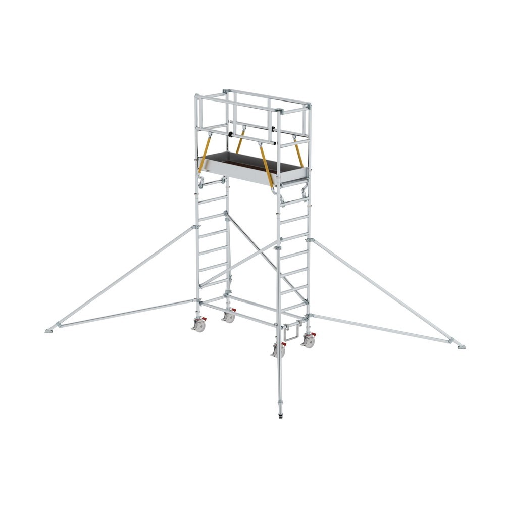 Illustration du produit: Munk Échafaudage roulant SG 0,75 x 1,80 m avec stabilisateur Hauteur de plate-forme 3,07 m