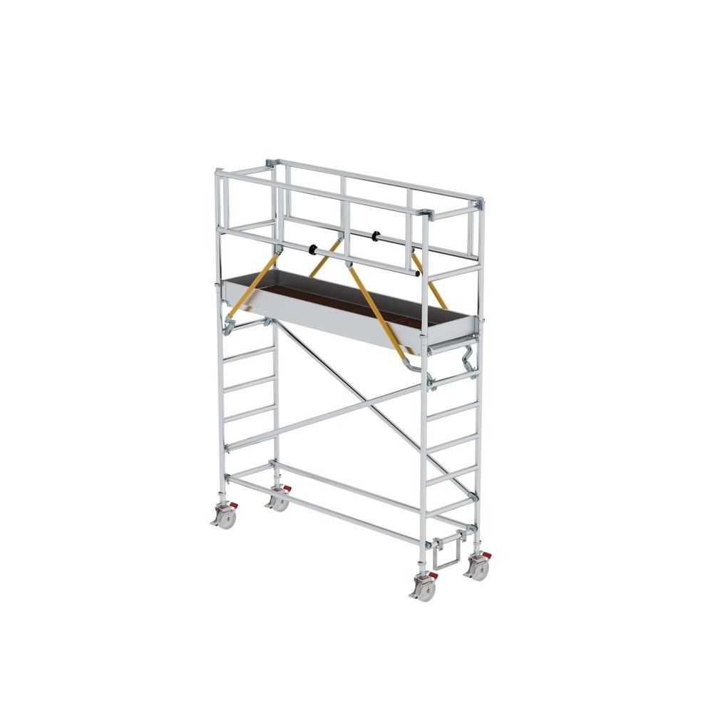 Illustration du produit: Munk Échafaudage roulant SG 0,75 x 2,45 m Hauteur de plate-forme 2,51 m