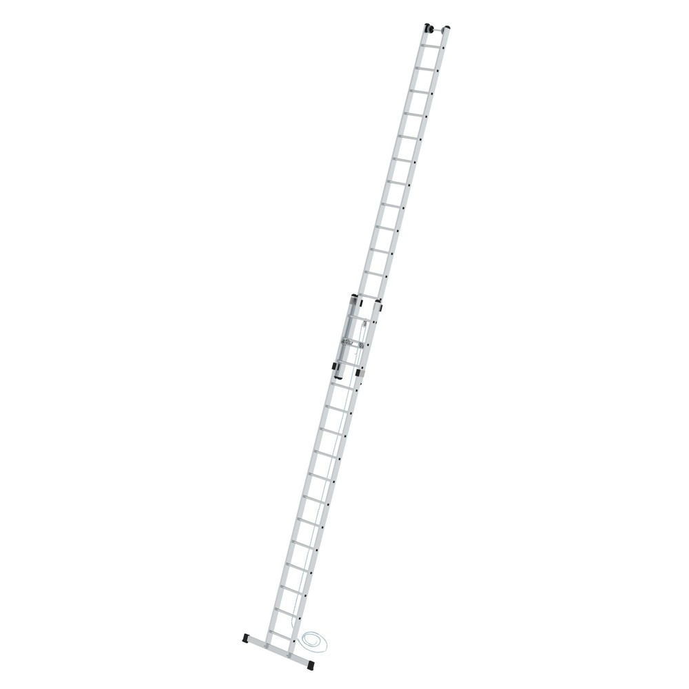 Illustration du produit: Munk Échelle coulissante à corde à barreaux avec traverse standard, 2x15 barreaux