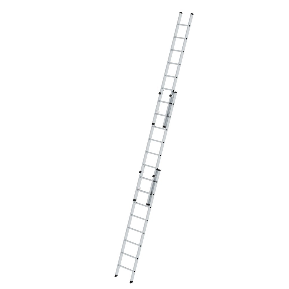 Illustration du produit: Munk Échelle coulissante à barreaux 3 parties sans traverse, 3x8 barreaux