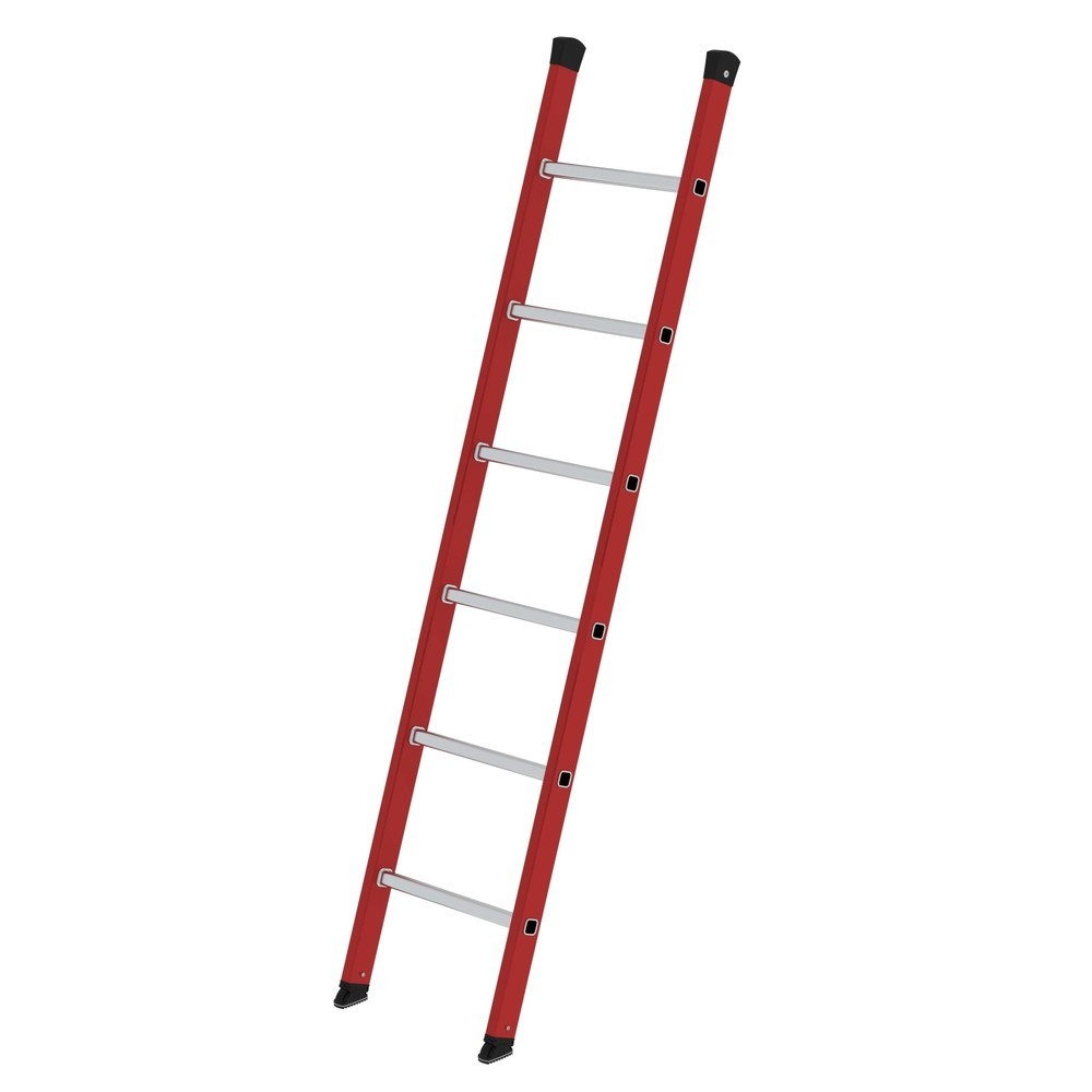 Illustration du produit: Munk Échelle d'appui à barreaux PRV / aluminium sans traverse, 6 barreaux