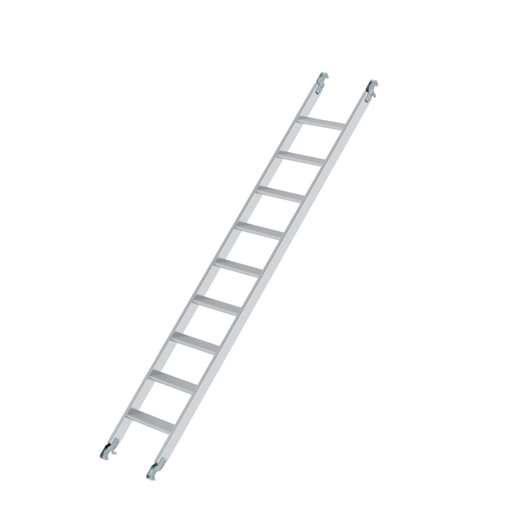 Illustration du produit: Munk Échelle inclinée pour échafaudage à escaliers pour une longueur d'échafaudage de 1,8 m