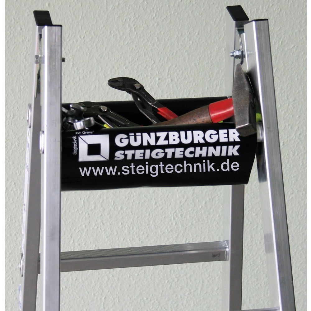 N° de l'image du produit 2 : Munk Escabeau double à barreaux en bois, 2x4 barreaux