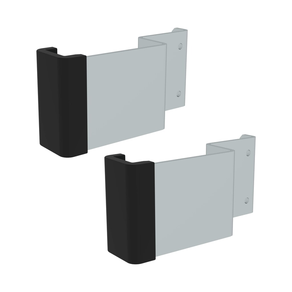 Produktabbildung Nr. 1: Munk Führungsbeschlag unten für 2-teilige Seilzugleitern 98x25 mm