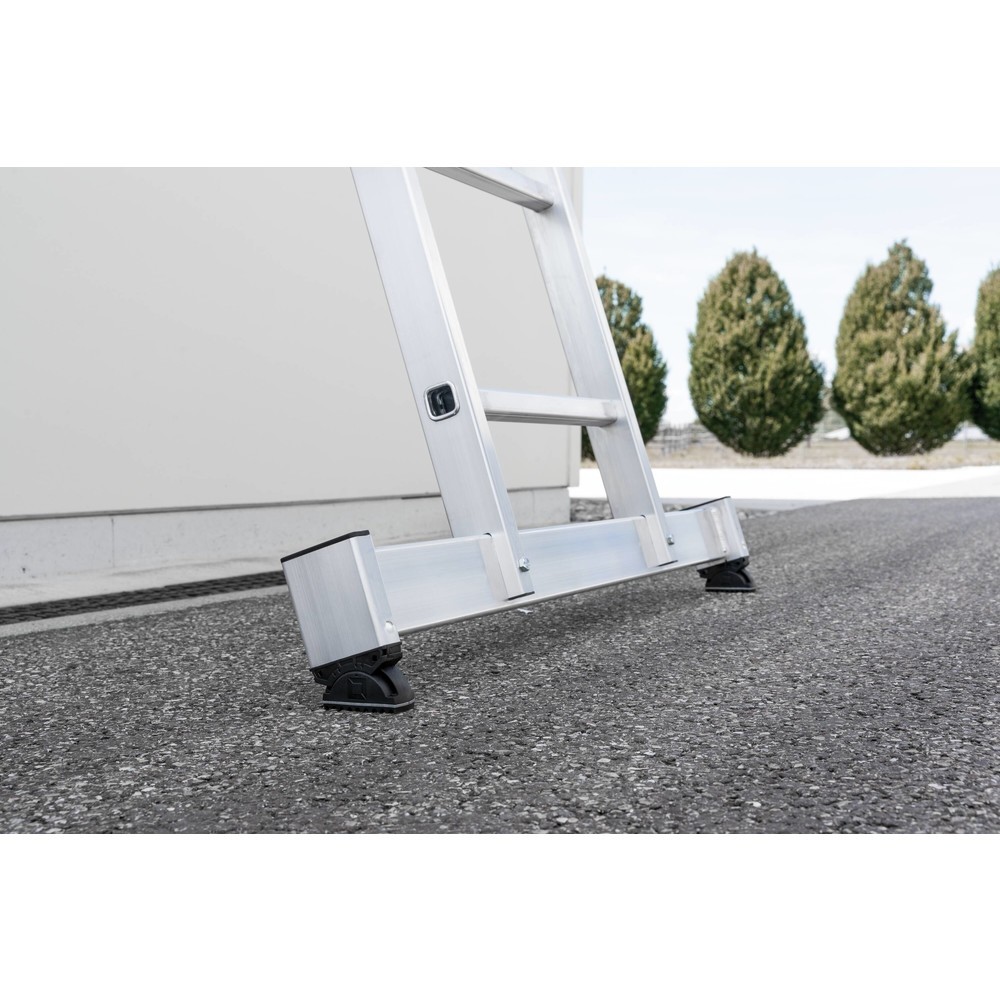 Productafbeelding nr. 8: Munk Günzburger multifunctionele ladder, 4-delig, met nivello®-traverse, 2 x 2 + 2 x 3 treden
