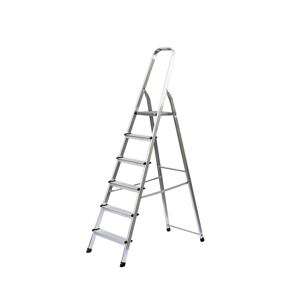 Produktabbildung Nr. 1: Munk Haushaltsleiter einseitig begehbar 6 Stufen