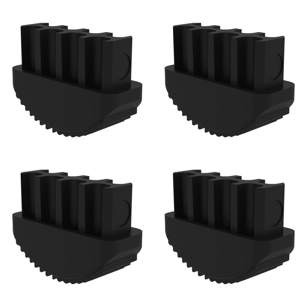 Munk Innenschuh für Leitern aus GFK 73x25 mm Produktabbildung: Munk Innenschuh für Leitern aus GFK 73x25 mm