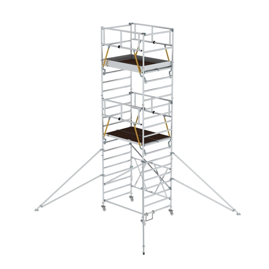 Munk Klappgerüst SG 1,35 x 1,80 m mit Ausleger Plattformhöhe 5,16 m Produktabbildung: Munk Klappgerüst SG 1,35 x 1,80 m mit Ausleger Plattformhöhe 5,16 m