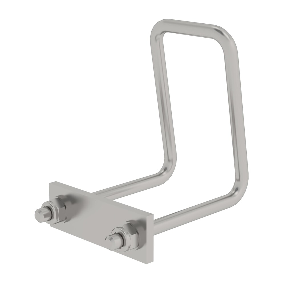 Produktabbildung: Munk Klemmhalter Edelstahl V4A (1.4571)