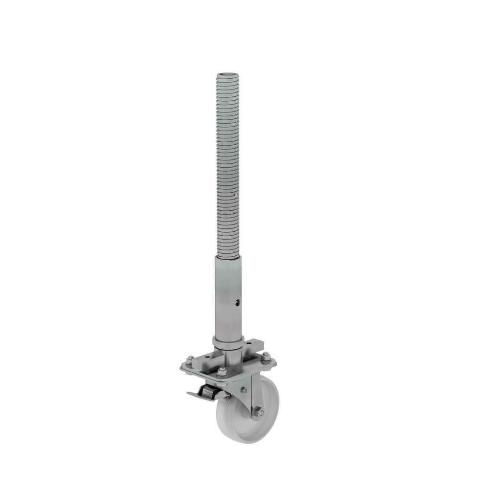 Produktabbildung: Munk Lenkrolle mit Spindel höhenverstellbar ø 125 mm
