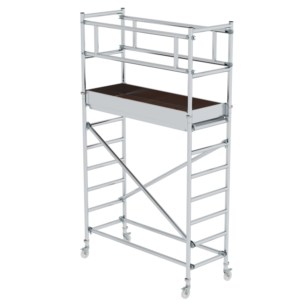 Produktabbildung: Munk ML Standard-Rollgerüst 0,75 x 1,80 m Plattformhöhe 2,20 m