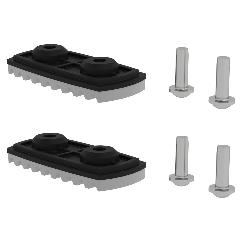 Munk nivello®-Fußplatte für glatte Untergründe für Holmhöhe 58/73 mm Produktabbildung: Munk nivello®-Fußplatte für glatte Untergründe für Holmhöhe 58/73 mm