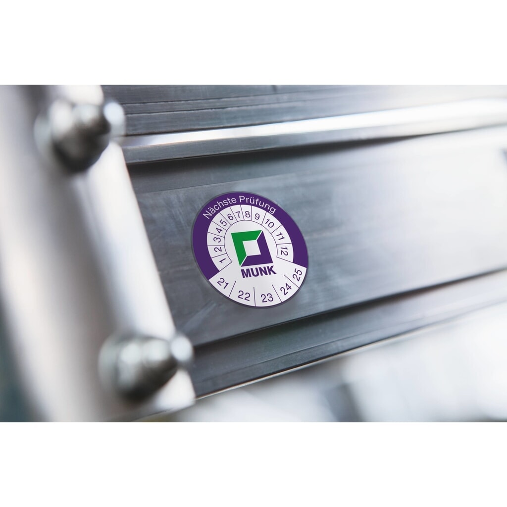 Munk Prüfplakette 40 x 40 mm Produktabbildung: Munk Prüfplakette 40 x 40 mm