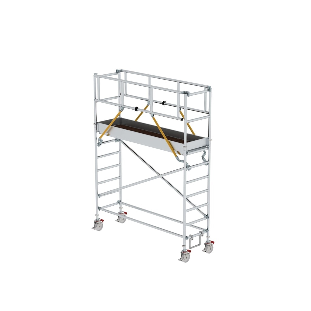 Munk Rollgerüst SG 0,75 x 2,45 m Plattformhöhe 2,51 m Produktabbildung: Munk Rollgerüst SG 0,75 x 2,45 m Plattformhöhe 2,51 m
