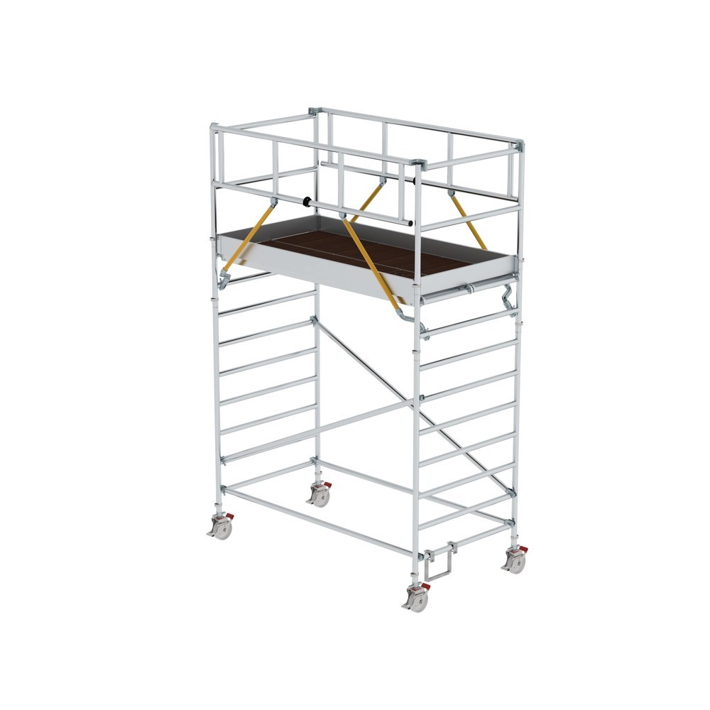 Produktabbildung: Munk Rollgerüst SG 1,35 x 2,45 m mit Doppel-Plattform Plattformhöhe 3,07 m